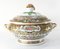 19th Century Chinese Export Rose Medallion Butterfly Tureen with Repair 5