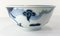 20th Century Chinese Chinoiserie Blue and White Dragon Bowl 6