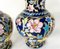 19th Century Bohemian Enameled Floral Vases from Moser, Set of 2, Image 8