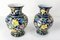 19th Century Bohemian Enameled Floral Vases from Moser, Set of 2 4