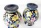 19th Century Bohemian Enameled Floral Vases from Moser, Set of 2 12