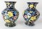 Vases Florales Bohème en Émail, 19ème Siècle de Moser, Set de 2 2