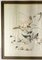 Bordado chino de seda enmarcado de principios del siglo XX con patos y flores de loto, Imagen 2