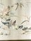 Bordado chino de seda enmarcado de principios del siglo XX con patos y flores de loto, Imagen 5