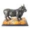 Modello in bronzo di toro in piedi, Italia o fiammingo, XIX secolo, Immagine 1