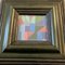 Small Abstract Geometric Composition, 1970s, Painting on Cardboard, Framed 2