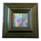 Small Abstract Geometric Composition, 1970s, Painting on Cardboard, Framed 1