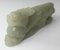 20th Century Chinese Carved Celadon Green Nephrite Jade Qilin Figure, Image 6