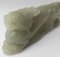20th Century Chinese Carved Celadon Green Nephrite Jade Qilin Figure 9