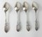 19th Century American Sterling Silver Union Pattern Spoons by Wendt & Co. for Ball Black & Co., Set of 4 5