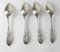 19th Century American Sterling Silver Union Pattern Spoons by Wendt & Co. for Ball Black & Co., Set of 4, Image 5