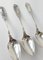 19th Century New York City Coin Silver Spoons in Jenny Lind Pattern by Albert Coles, Set of 3 3