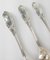 19th Century New York City Coin Silver Spoons in Jenny Lind Pattern by Albert Coles, Set of 3, Image 6