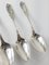 19th Century New York City Coin Silver Spoons in Jenny Lind Pattern by Albert Coles, Set of 3, Image 4