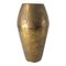 Early 20th Century German Art Nouveau Jugendstil Hammered Brass Vase from WMF 1