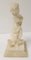 19th Century Grand Tour Carved Alabaster Stone Figure of a Boy with Puppy and Dog 3