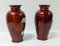 20th Century Japanese Red Ginbari Cloisonne Vases with Flowering Trees by Yamamoto, Set of 2 7