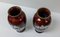 20th Century Japanese Red Ginbari Cloisonne Vases with Flowering Trees by Yamamoto, Set of 2 9