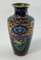 Early 20th Century Japanese Cloisonne Enamel Vase, Image 3