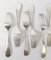 20th Century Stieff Rose Pattern Sterling Silver Dinner Forks, Set of 8, Image 7
