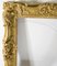 Viktorianischer Louis XV Rokoko Stil Vergoldeter geschnitzter Holzrahmen, 19. Jh. 2