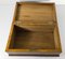 Caja para documentos italiana de madera nudosa de nogal, siglo XIX, Imagen 8