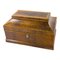 Caja para documentos italiana de madera nudosa de nogal, siglo XIX, Imagen 1