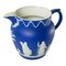 Blauer englischer Krug aus Jaspis, 19. Jh. von Wedgwood 1