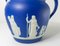 19th Century English Blue Jasperware Pitcher Jug from Wedgwood 7