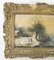 Artiste Hollandais, Paysage d'Hiver, Peinture à l'Huile sur Panneau de Bois, 19ème Siècle, Encadré 3