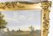 Luminist Landscape, 1800s, Pastel on Paper, Framed, Image 8