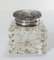 Early 20th Century Sterling Silver and Crystal Glass Inkwell by Unger Brothers 2