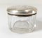 20th Century Sterling Silver and Glass Powder Dresser Jar by International Silver 5