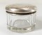 20th Century Sterling Silver and Glass Powder Dresser Jar by International Silver 4