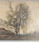 American Barbizon Tonalist School Artist, Landscape Study of Trees, 1800, Dipinto su tela, Immagine 3