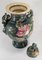 Japanese Satsuma Green Porcelain Floor Vase, 1900s, Image 9