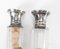 English Enameled Sterling Silver Perfume Scent Bottles, 1908, Set of 2, Image 7