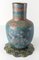 19th Century Japanese Edo Period Cloisonne Enamel Mallet Form Vase, Image 3
