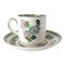 19th Century English Staffordshire Ironstone Aesthetic Cup and Saucer by John Maddock & Sons 1