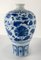 20th Century Chinese Blue and White Chinoiserie Meiping Vase with Tongzhi Mark 13