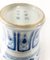 20th Century Chinese Blue and White Chinoiserie Meiping Vase with Tongzhi Mark, Image 12