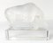 Late 20th Century French Frosted Glass Bull Figure from Lalique France, Image 2