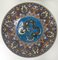 Early 20th Century Japanese Cloisonne Enamel Charger with Dragon 10