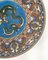 Early 20th Century Japanese Cloisonne Enamel Charger with Dragon, Image 4