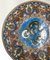 Early 20th Century Japanese Cloisonne Enamel Charger with Dragon, Image 2