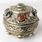 19th Century Gilt Silver Agate and Bloodstone Trinket Pill Box 8