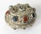 19th Century Gilt Silver Agate and Bloodstone Trinket Pill Box 2