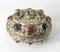 19th Century Gilt Silver Agate and Bloodstone Trinket Pill Box 13