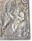 Ícono religioso católico ruso de plata de la Virgen con el niño del siglo XIX o XX, Imagen 4