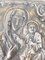 19th or 20th Century Russian 84 Silver Religious Catholic Icon of Madonna and Child 6